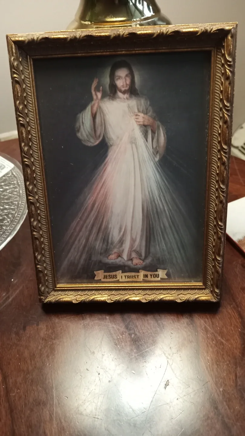 Jesus I Trust In You Framed Picture
