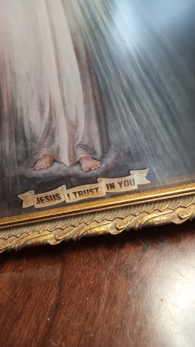 Jesus I Trust In You Framed Picture - photo 3