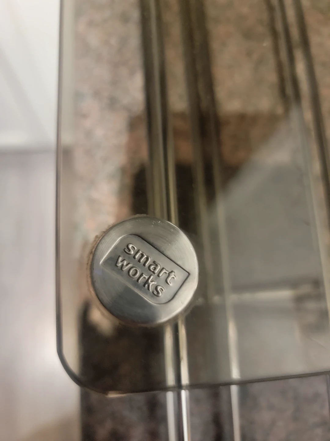 Smart Works Tempered Smoked Glass Keurig Coffee Pod Holder - photo 2
