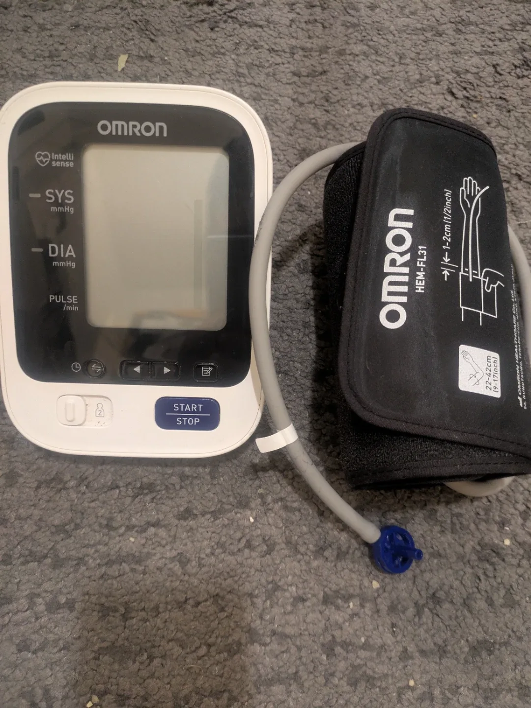 Omron Blood Pressure Monitor HEM-FL31
