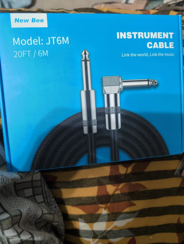 New Bee JT6M Instrument Cable 20FT image indicator(4)