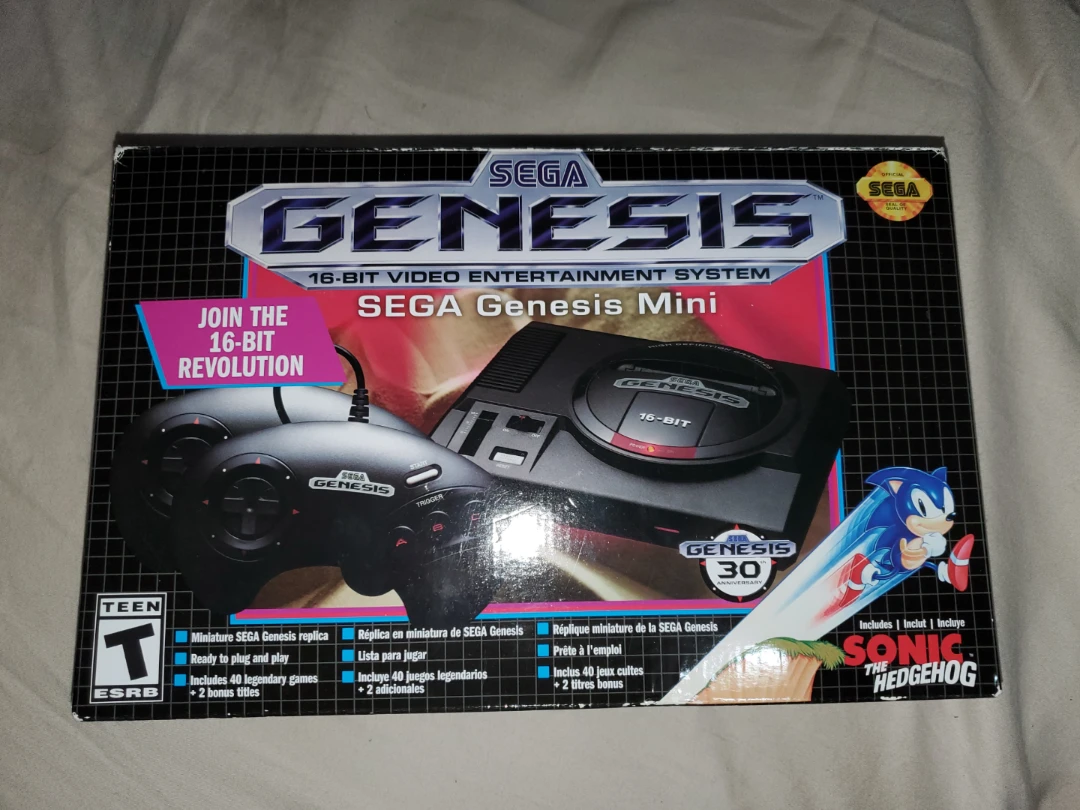 Sega Genesis Mini 16-bit Video Game System