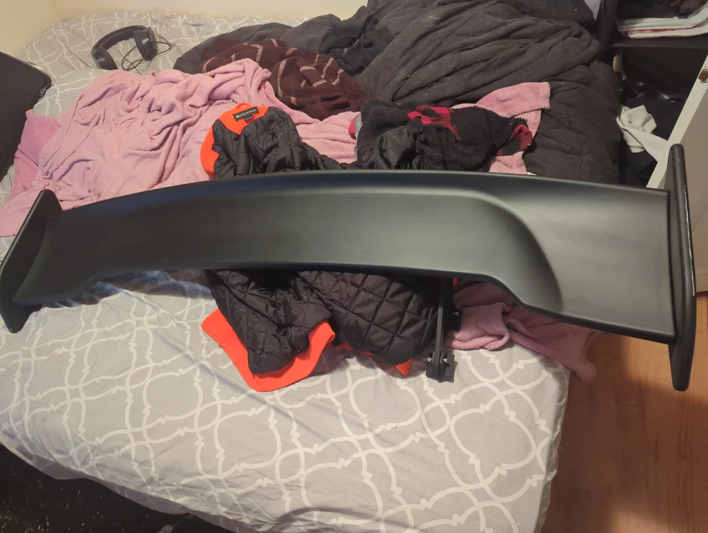 Black Car Spoiler