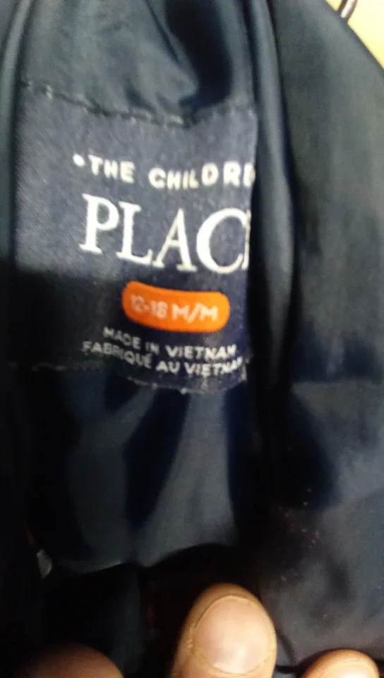 The Children's Place Firetruck Puffer Jacket Size 12-18 M/M image indicator(3)