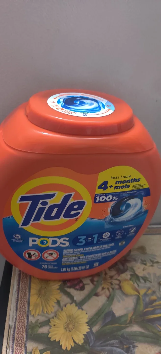 Tide PODS 3-in-1, 76 capsules