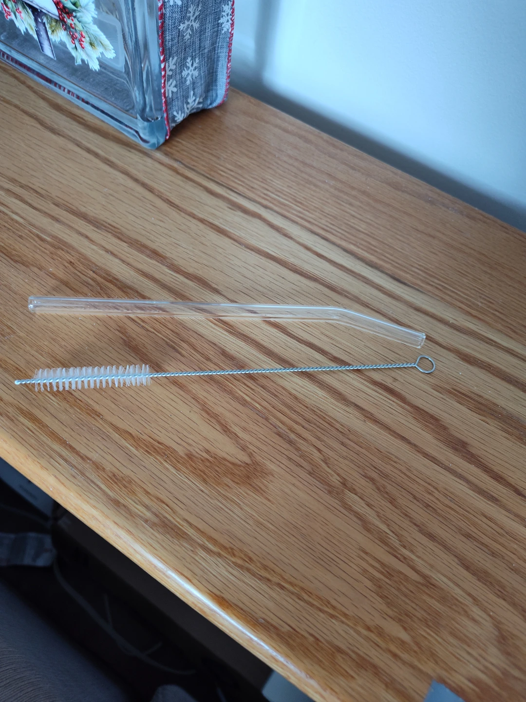 Glass Tumbler with Lid & Straw - photo 3