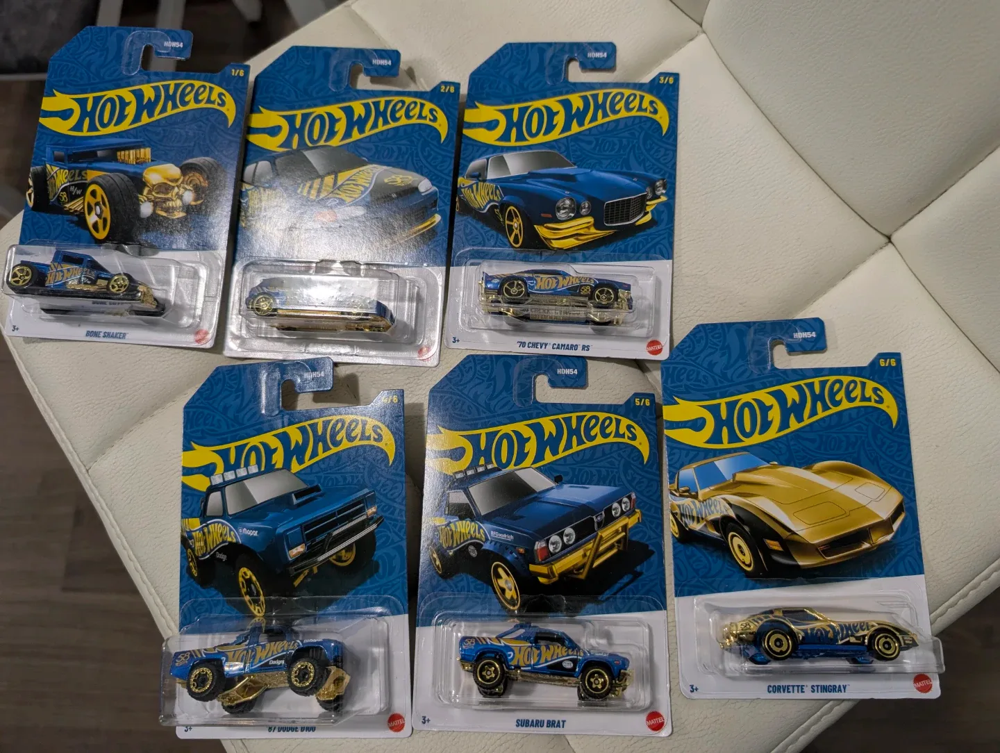 Hot Wheels Pearl & Chrome (HDH54) – Complete Set!