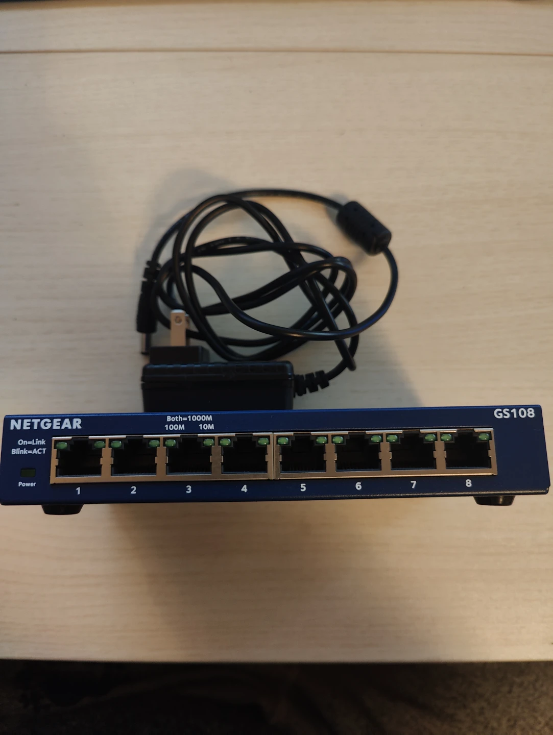 NETGEAR ProSAFE GS108 Gigabit Switch - photo 2