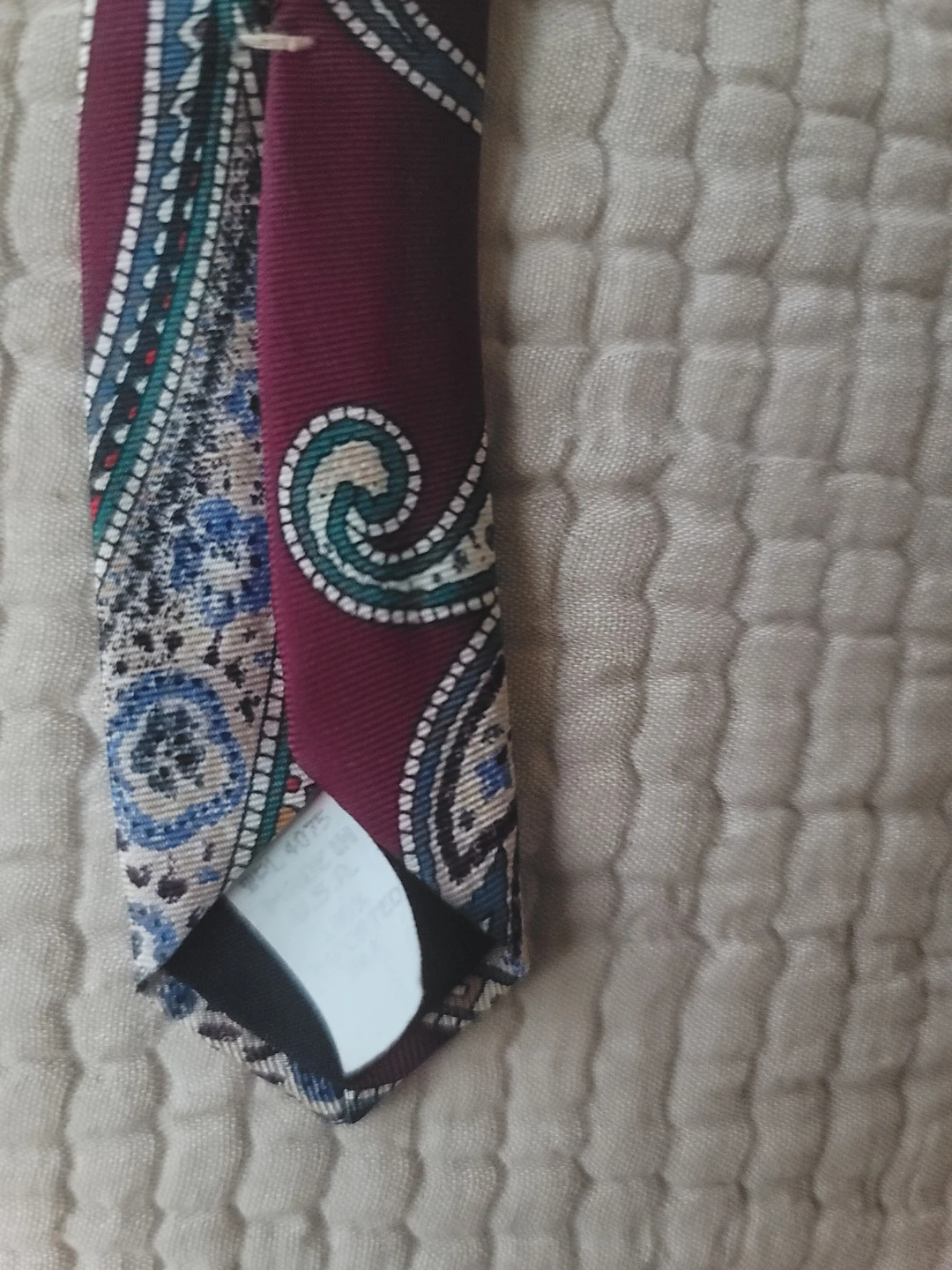 Oscar de la Renta Necktie EUC Imported Silk - photo 3