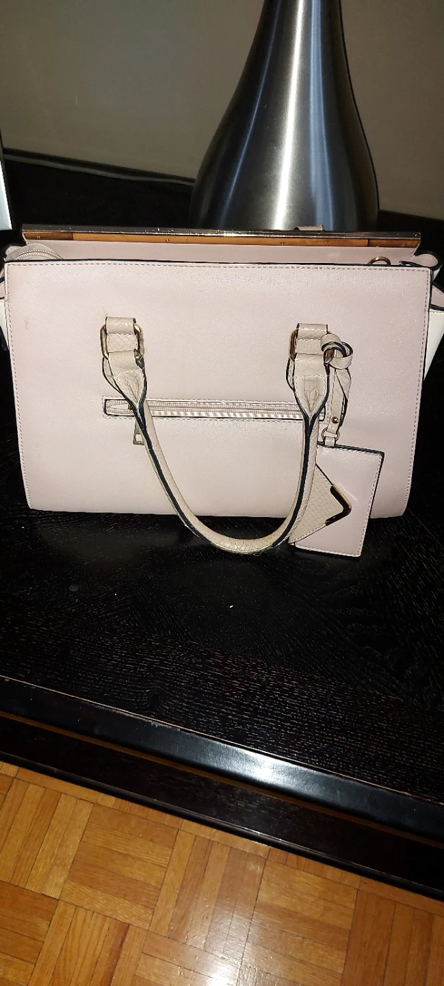 Aldo Blush Pink Satchel Handbag - photo 2