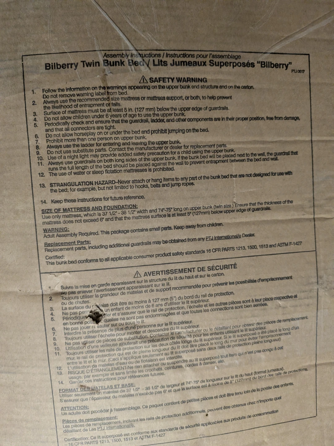 Black metal Twin Loft Bed with Desk - photo 4