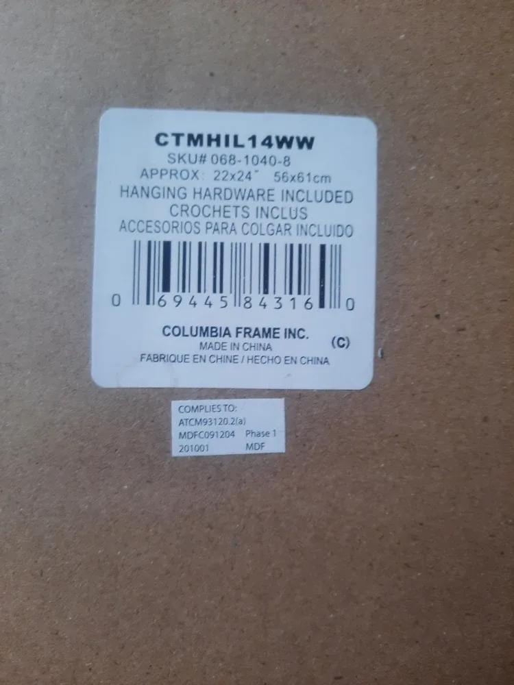 White Frame Mirror - 22x24 inch image indicator(5)