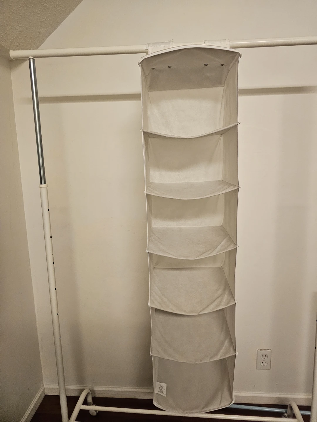 Hanging Closet Organizer - Beige - photo 2