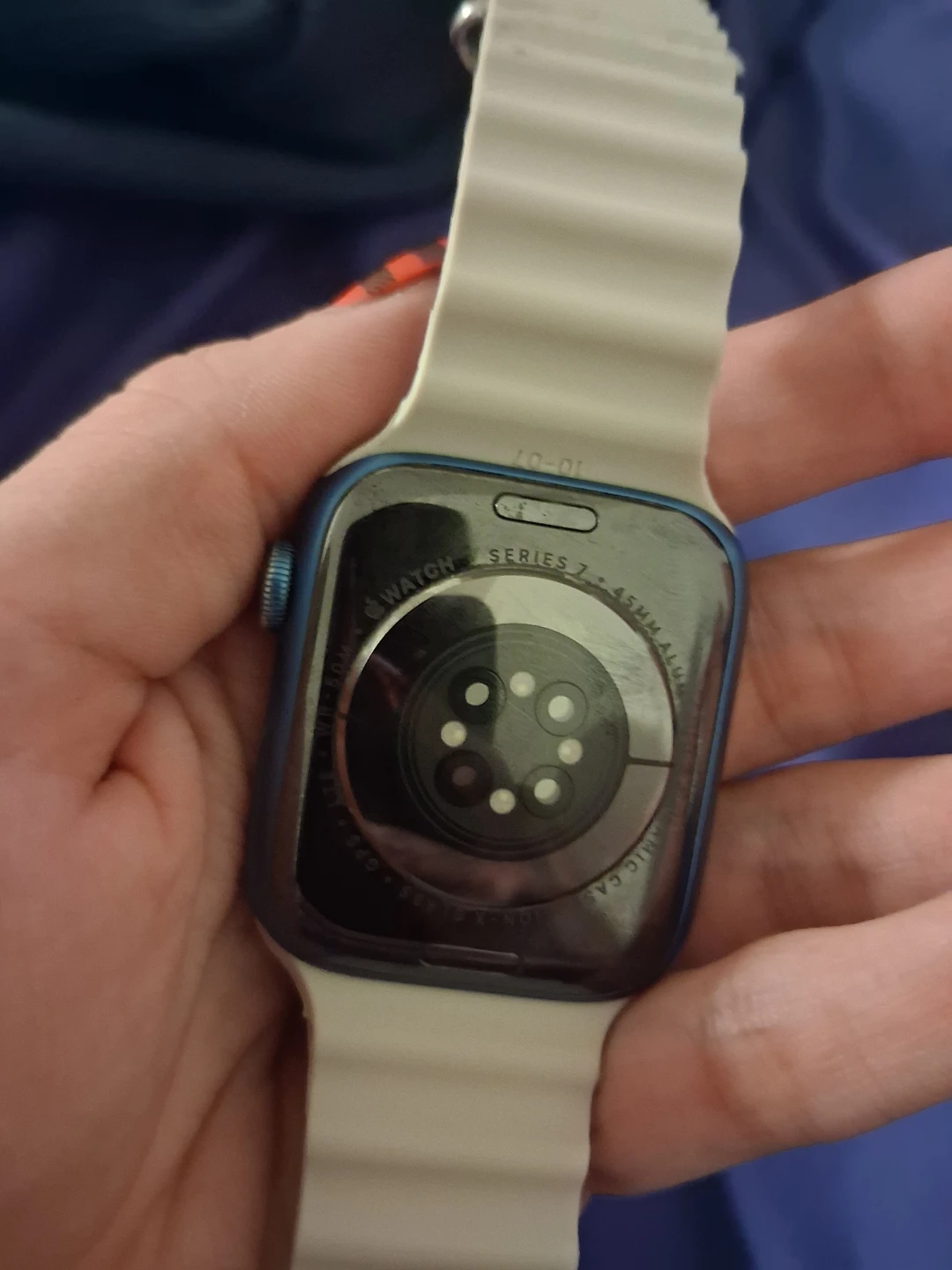 Apple Watch Series 7 45mm Blue - photo 3