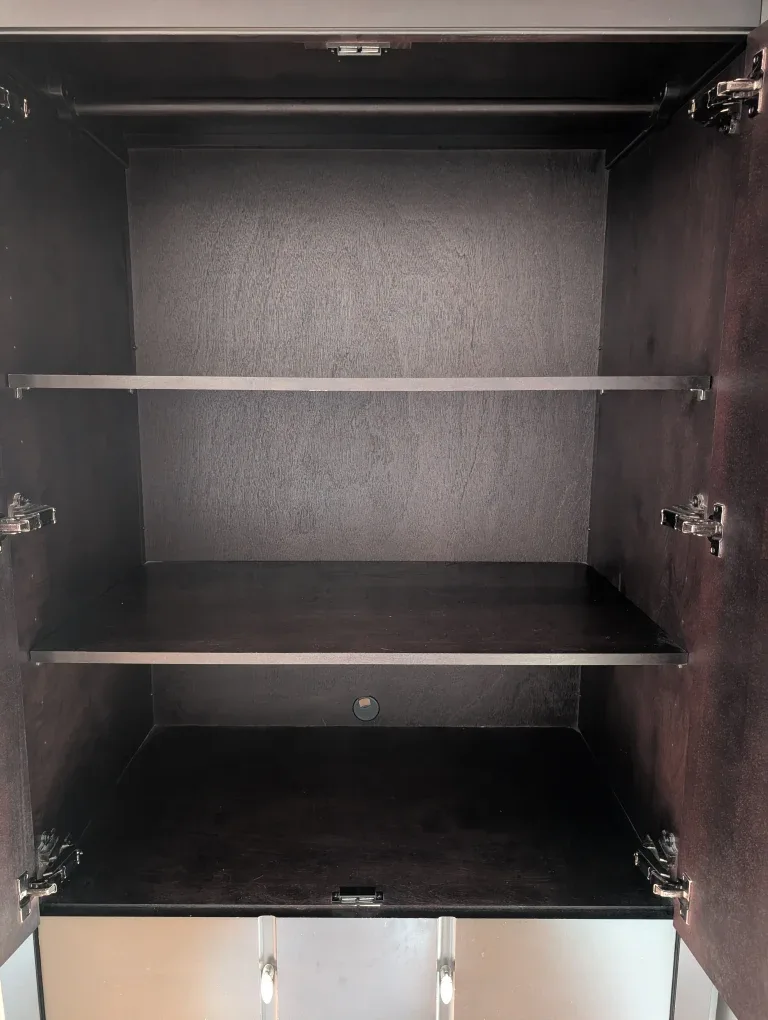 Dark Cherry Wardrobe Cabinet image indicator(3)