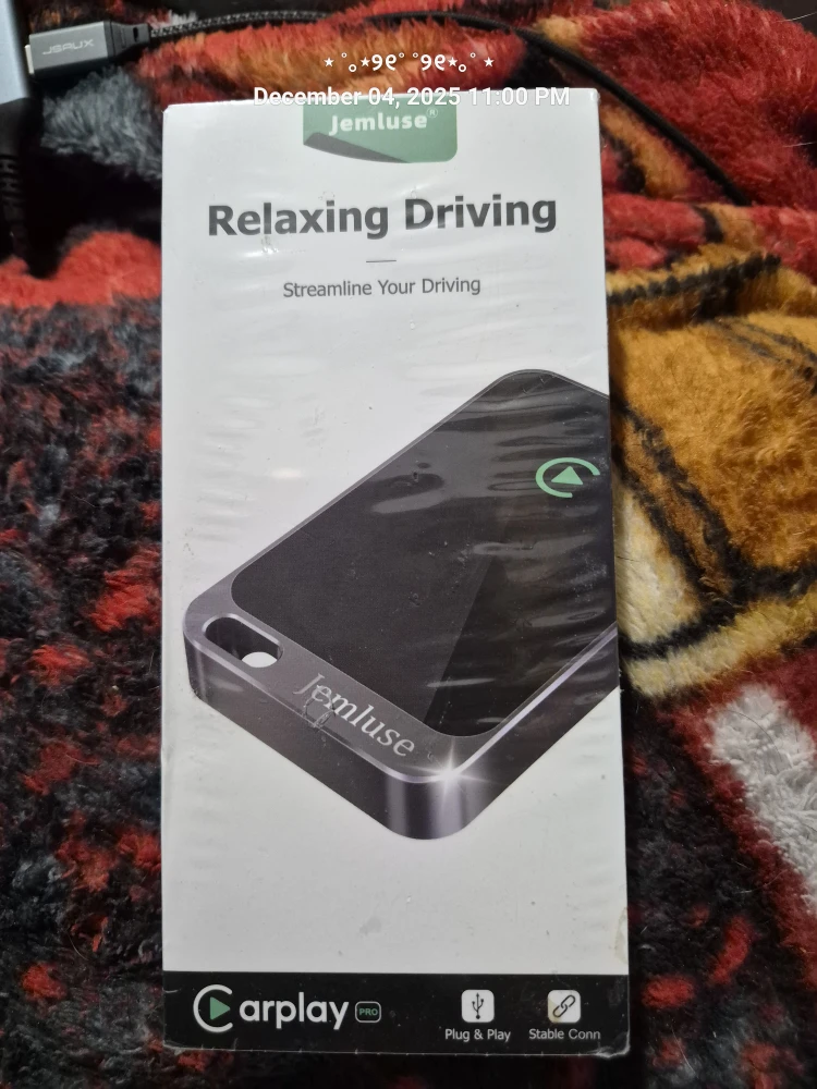 New Jemluse Wireless CarPlay Adapter