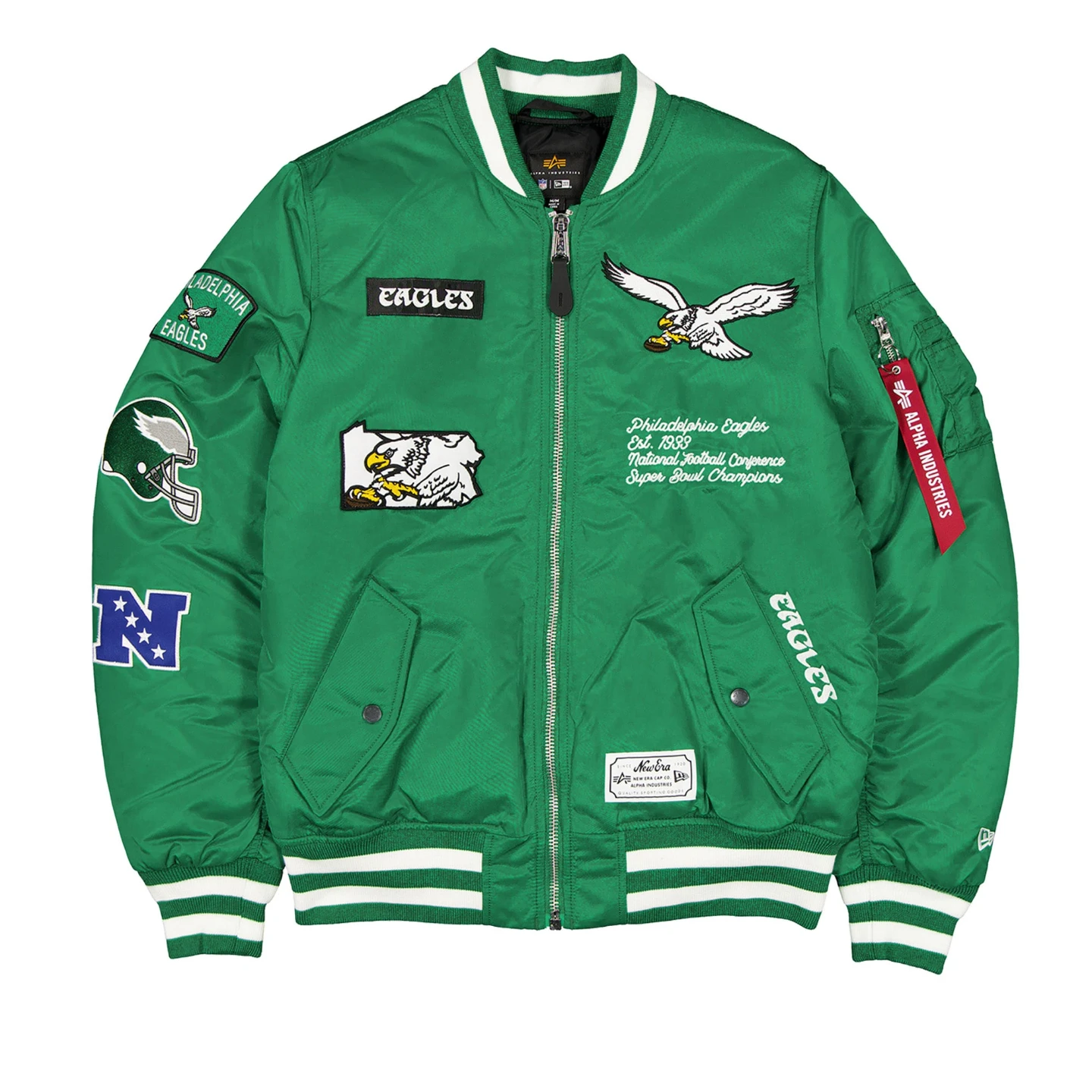 Alpha Industries x New Era Eagles MA-1 Bomber Jacket - photo 3