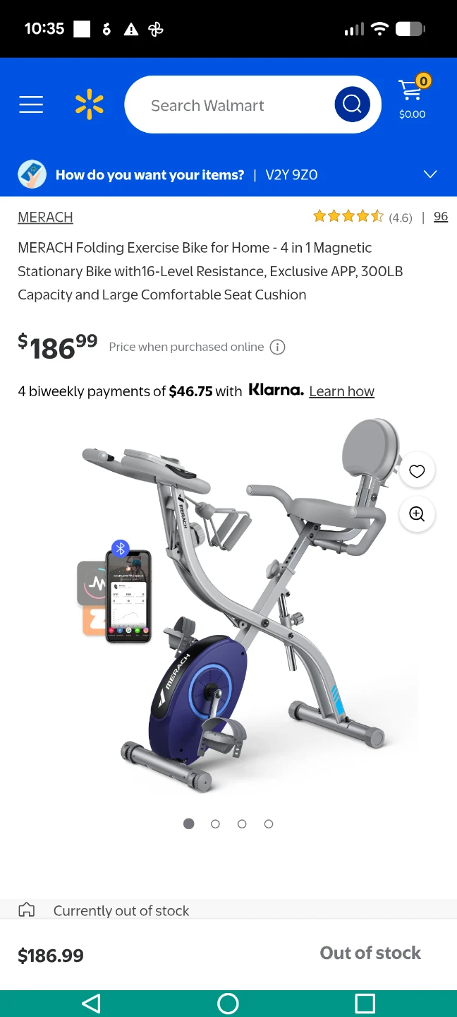 MERACH Folding Exercise Bike - Like New! - photo 2