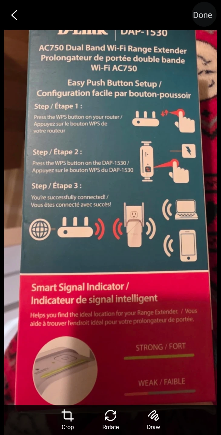 D-Link AC750 Dual Band WiFi Range Extender - New - photo 3
