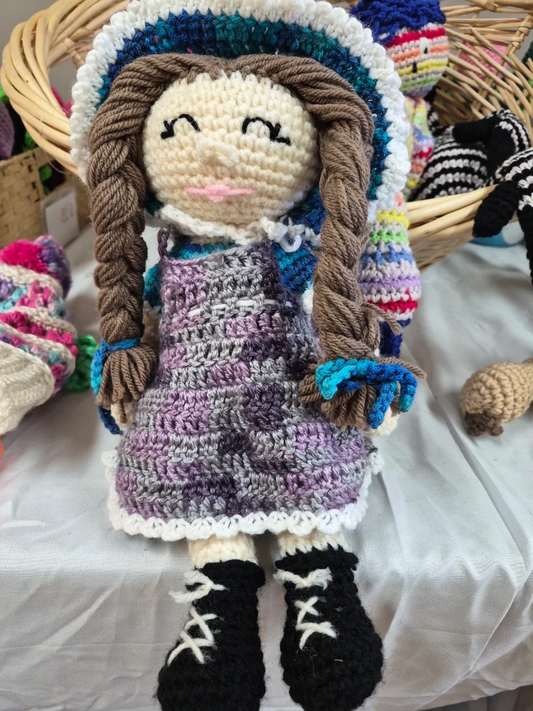 Crocheted Handmade Doll
