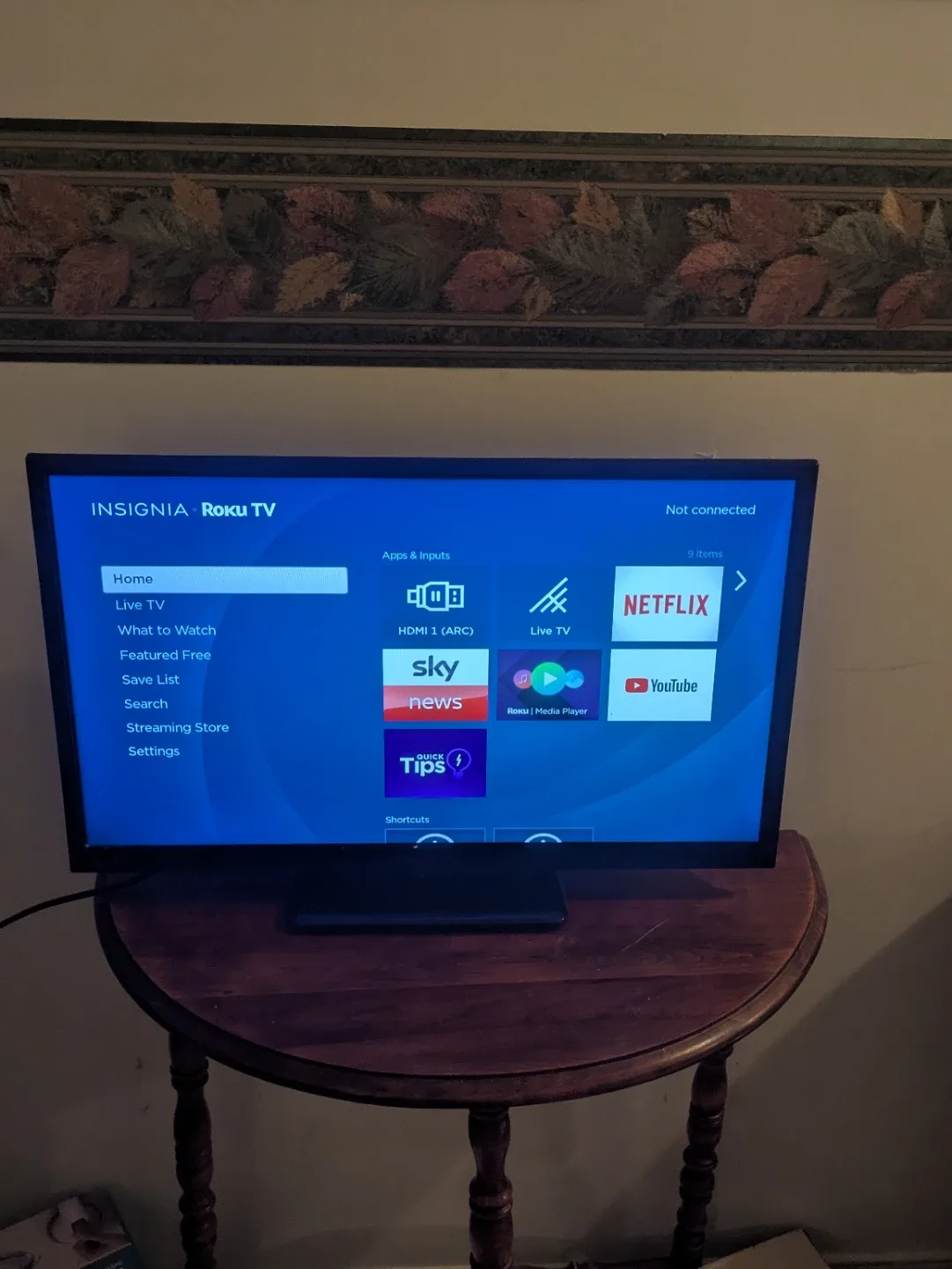Insignia 24" Roku TV - Great Condition! image indicator(3)