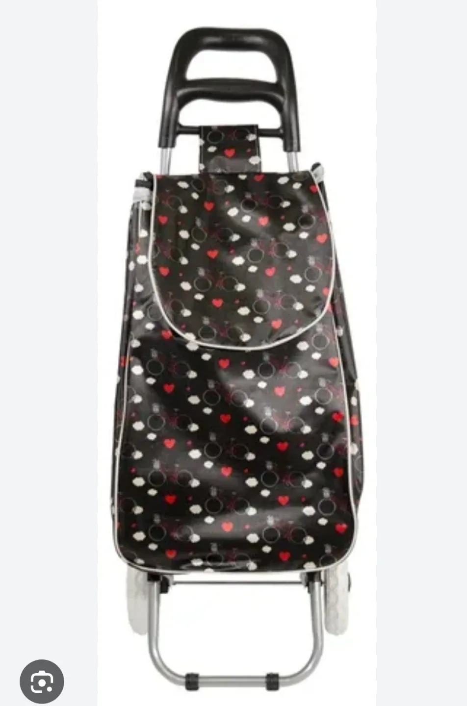 Black Shopping Trolley