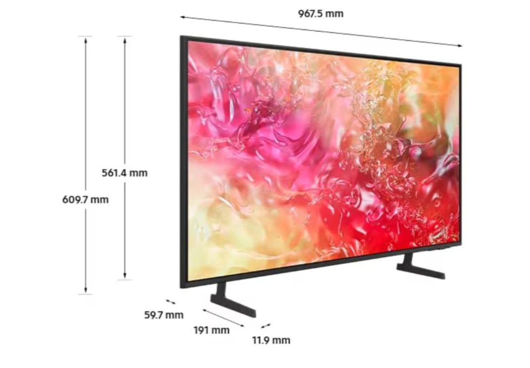 Samsung 43" Crystal UHD DU7100 Series Smart TV - photo 3