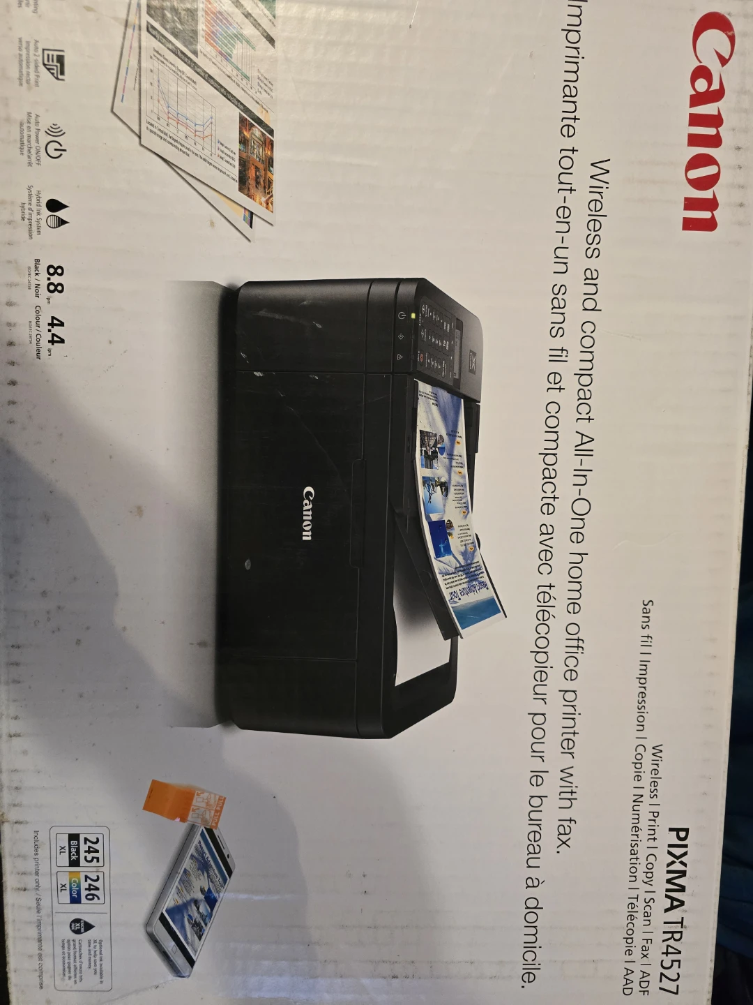 Canon PIXMA TR4527 All-In-One Printer - New in Box - photo 4