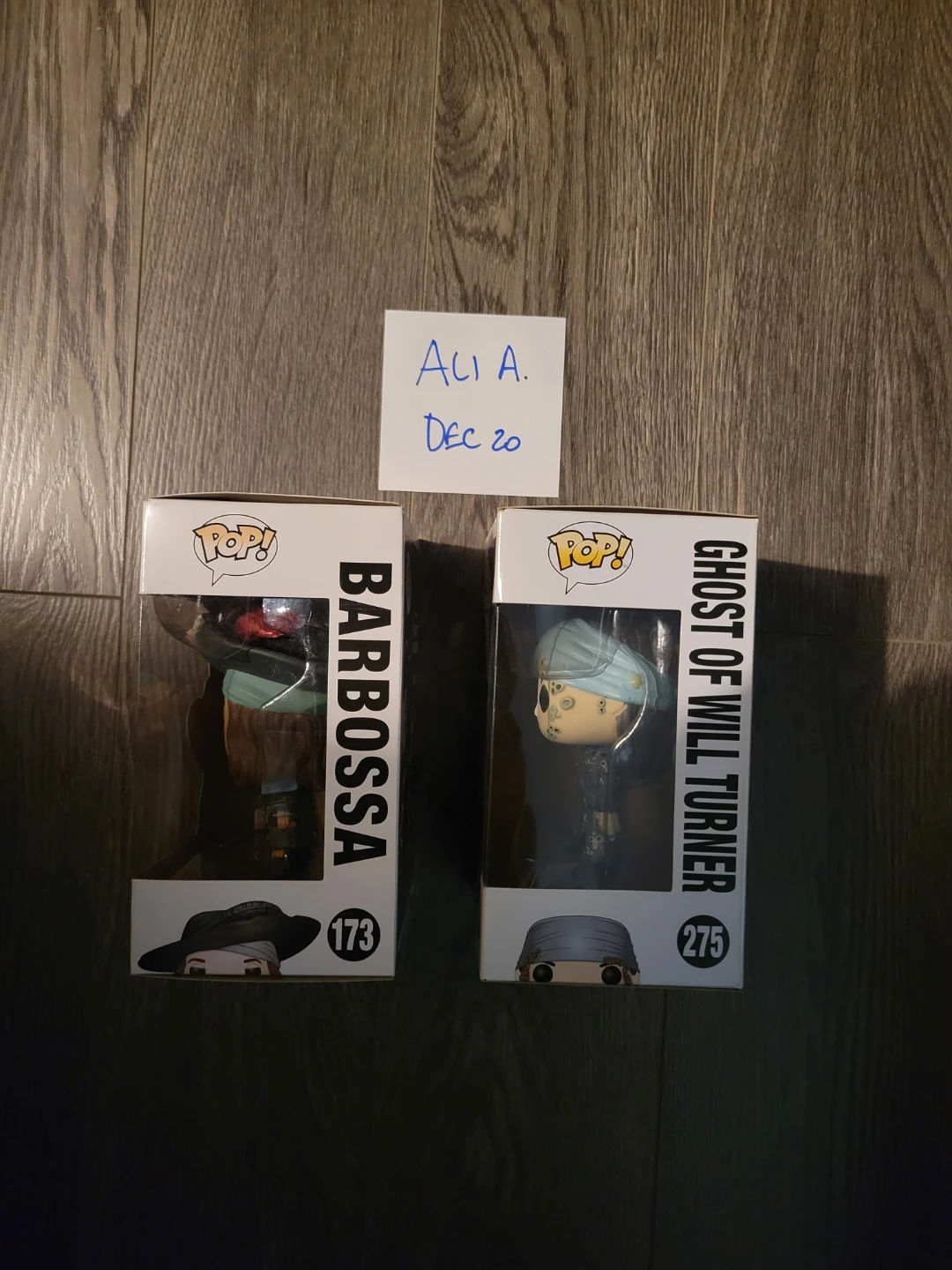 85$! Pirates of the Caribbean Barbossa & Will Turner funko pops - photo 2