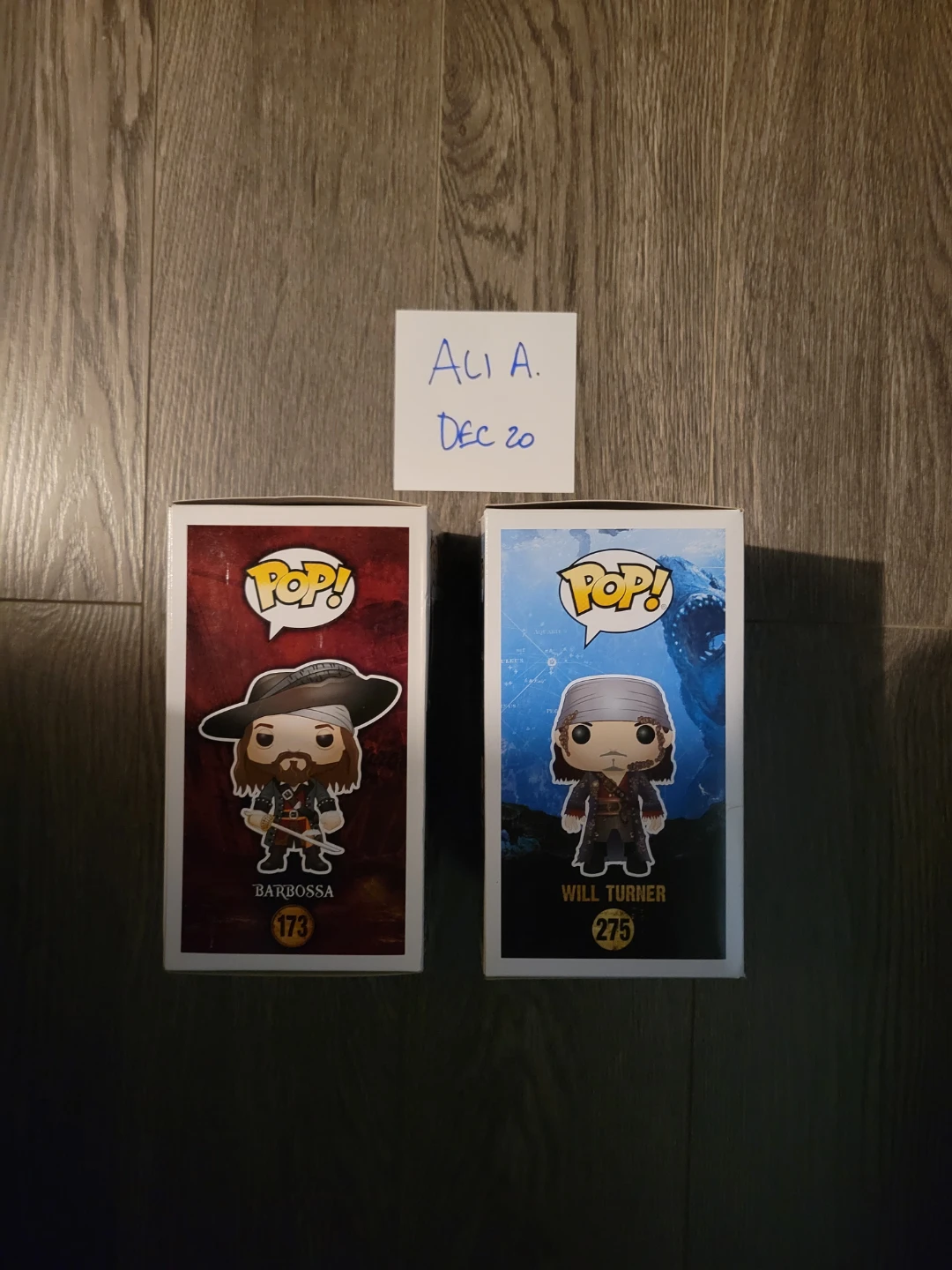 85$! Pirates of the Caribbean Barbossa & Will Turner funko pops - photo 4