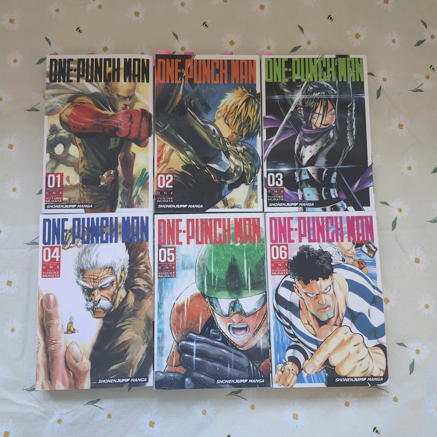 One-Punch Man Manga Volumes 1-6