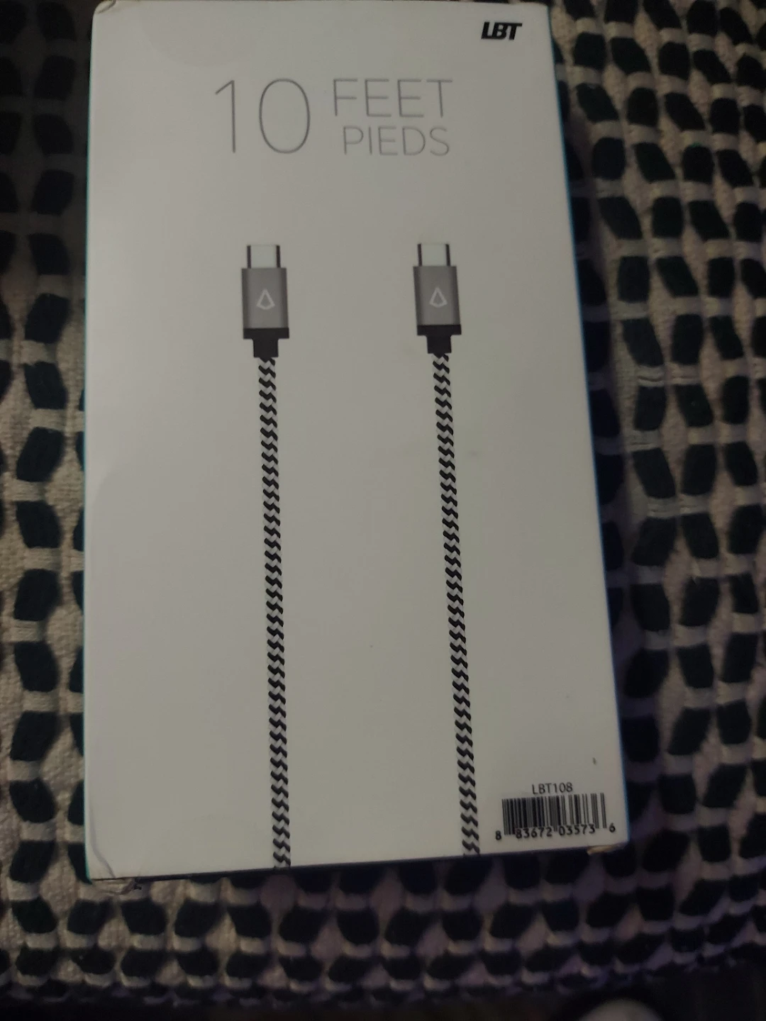 LBT 10 Feet USB-C Cable - New in Box - photo 2