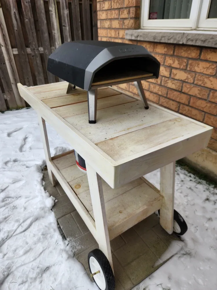 Ooni  12 Pizza Oven COMPLETE with propane tank and stand. image indicator(2)