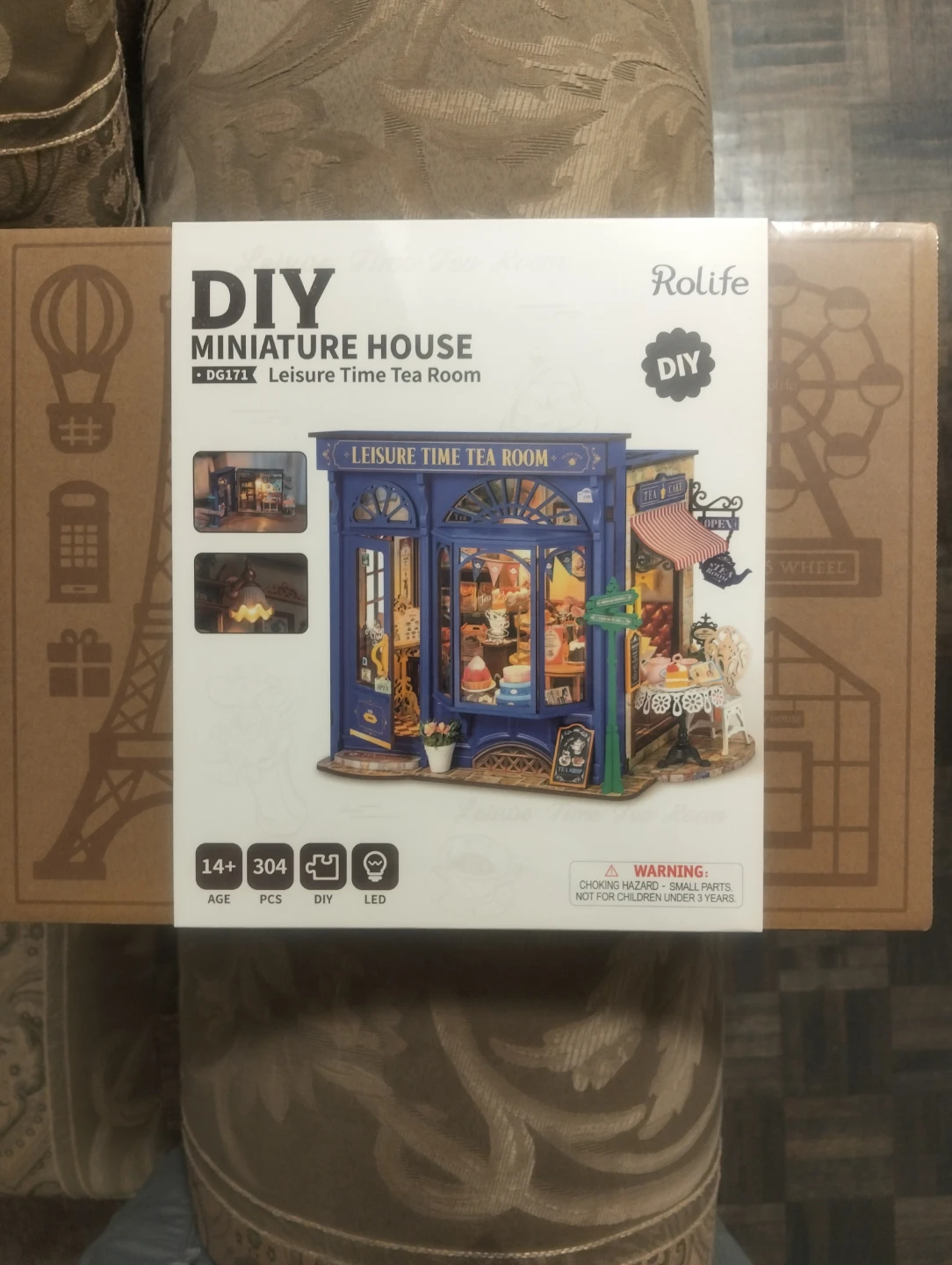 Rolife DIY Miniature House - Leisure Time Tea Room - photo 4