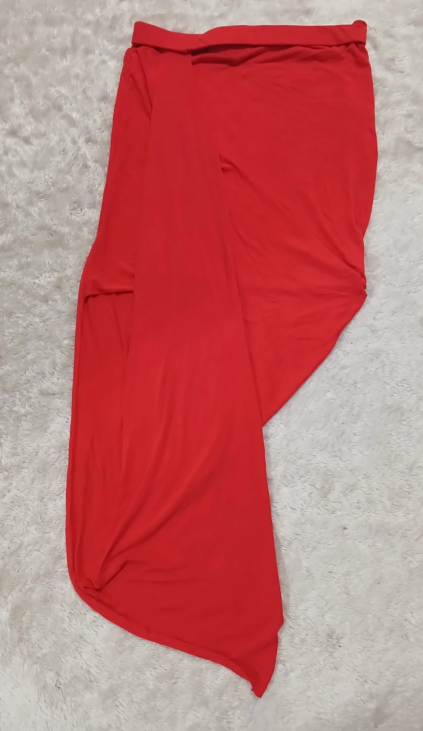 New Red Slit Skirt - photo 2