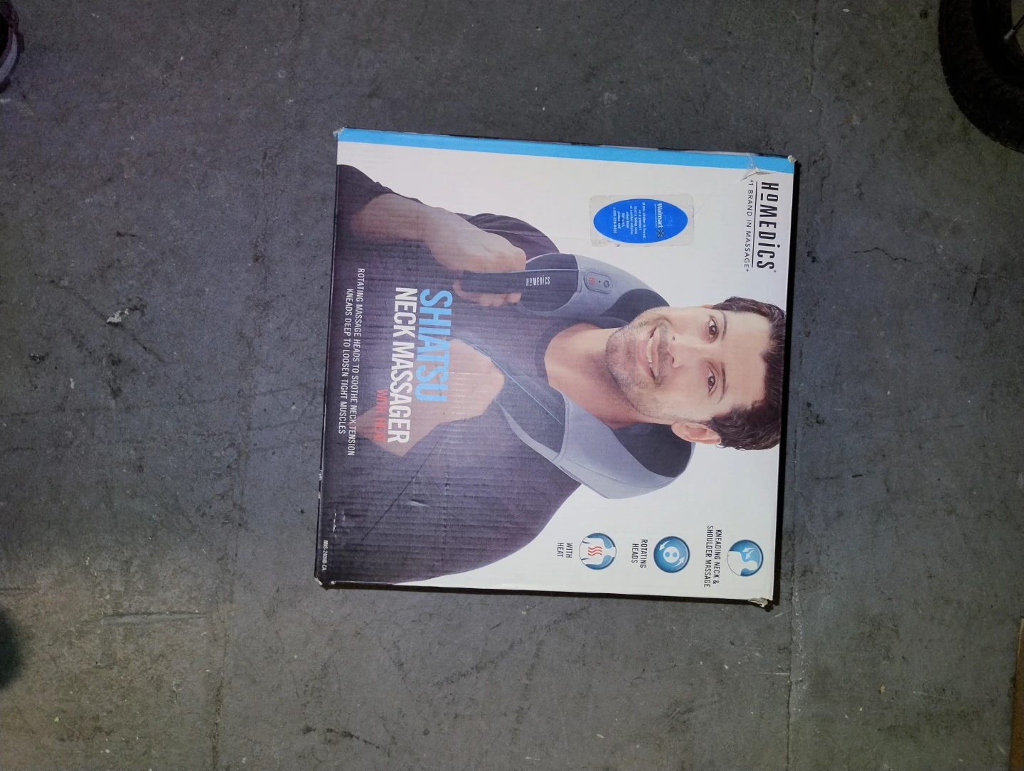 Shiatsu neck massager with heat - photo 5