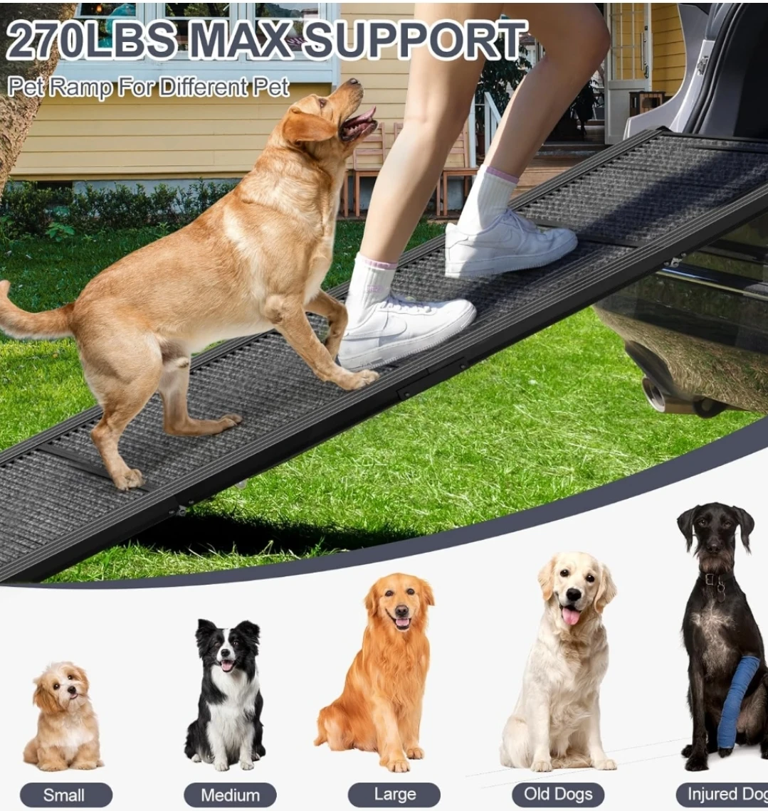 Foldable Pet Ramp - Portable for Cars/SUVs - photo 3