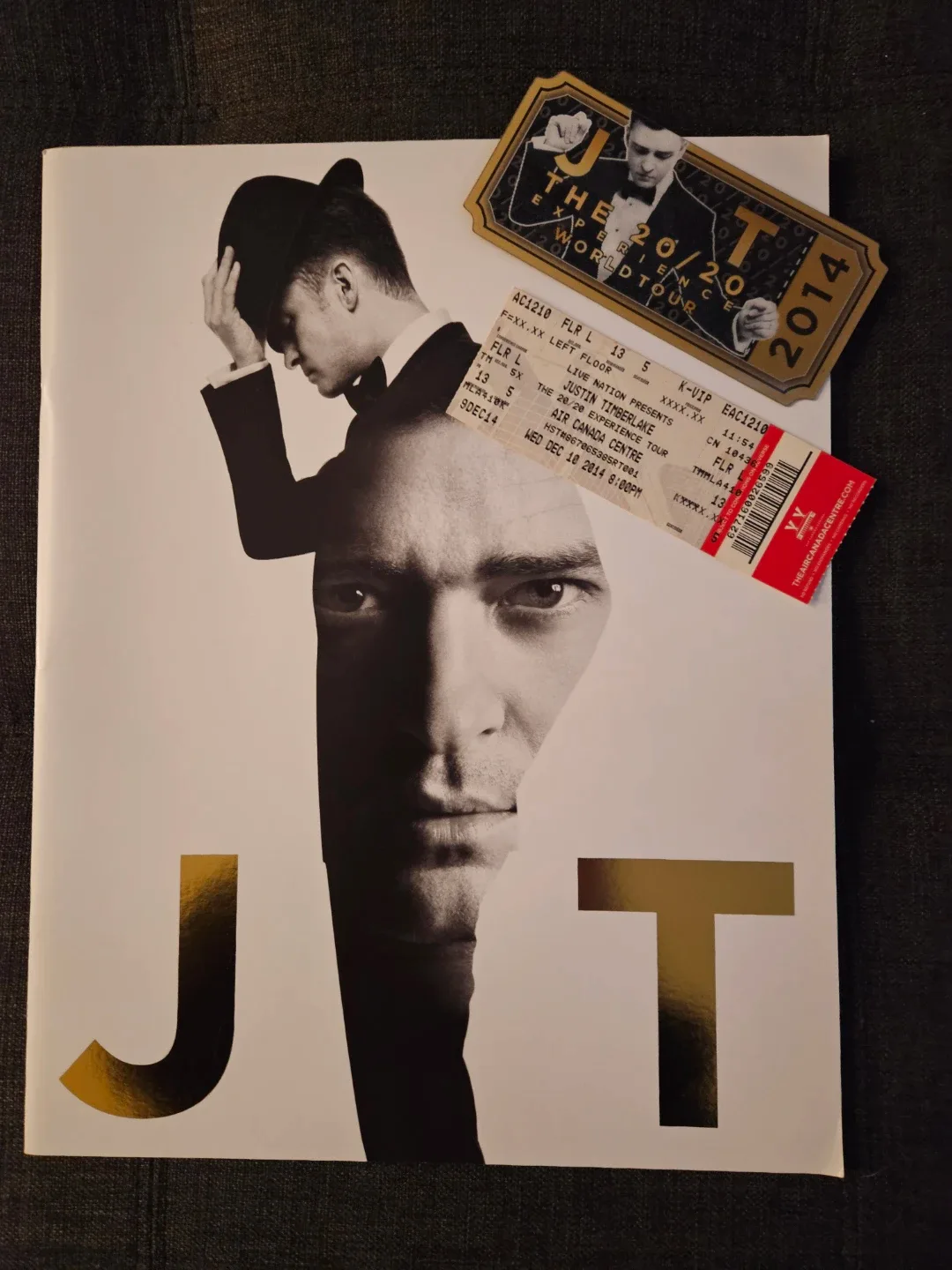 Justin Timberlake 20/20 Experience Tour Book + Tickets