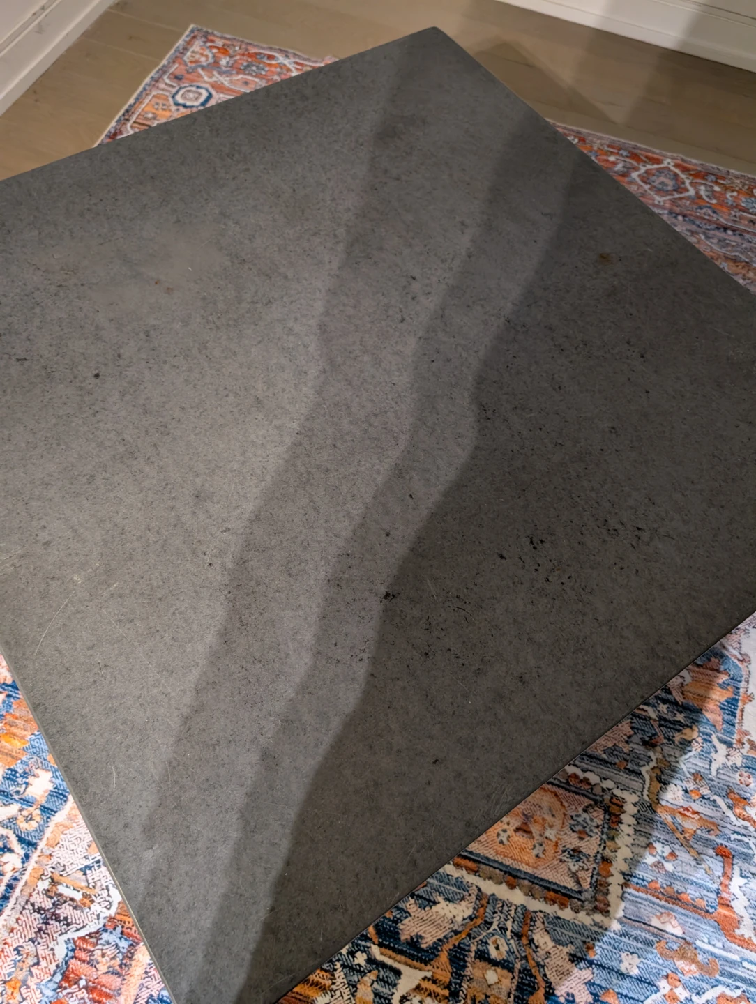 Dark Grey Square Coffee Table - photo 2