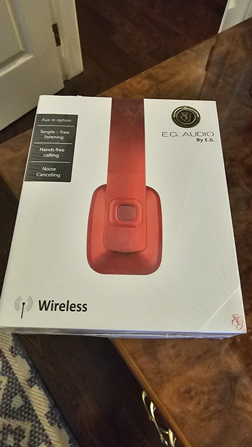 E.G. Audio Wireless Headphones - New in Box!