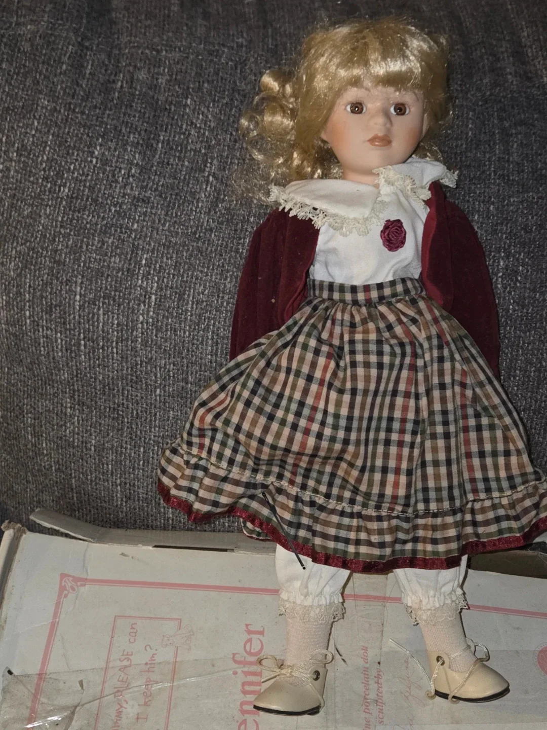 #Cleanout Jennifer Porcelain Doll