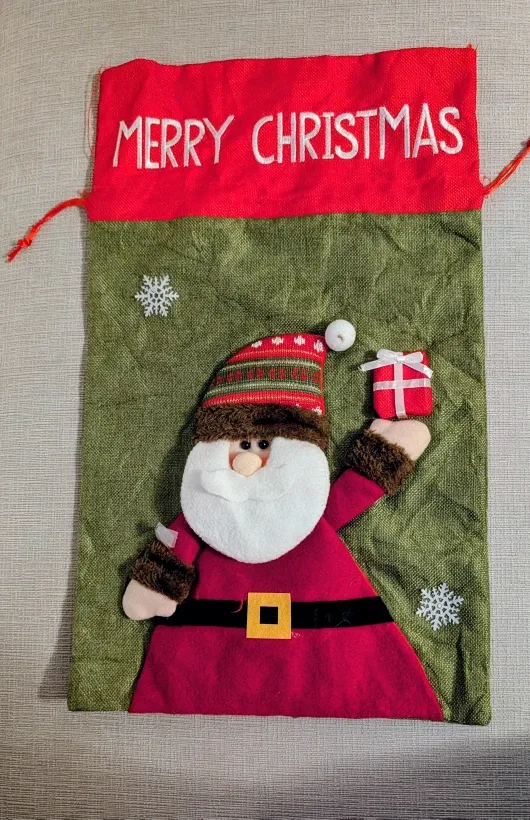 Brand New Merry Christmas Santa Gift Sack