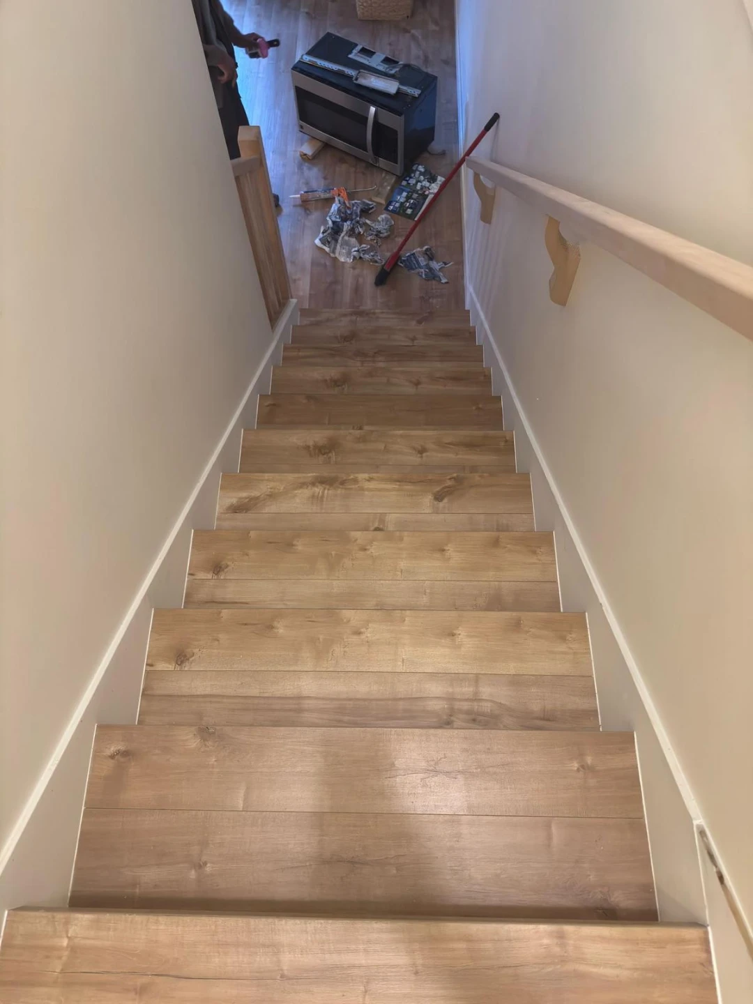 Custom stair nosing laminate, vinyl, and hardwood floor - photo 4