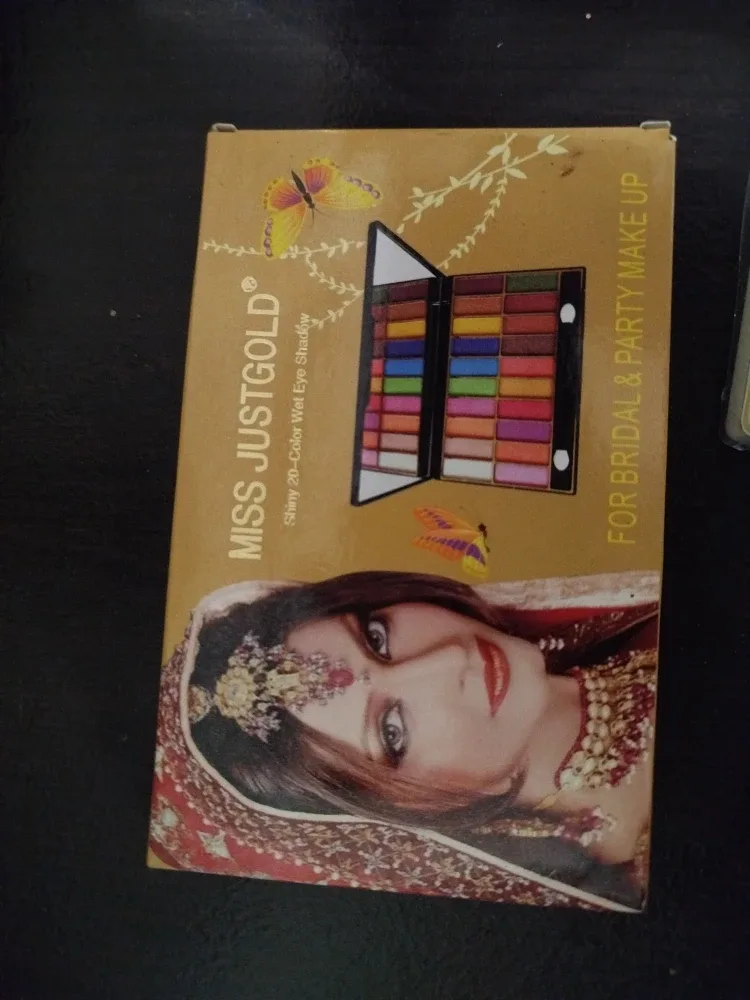 Miss Justgold 20-Color Wet Eye Shadow