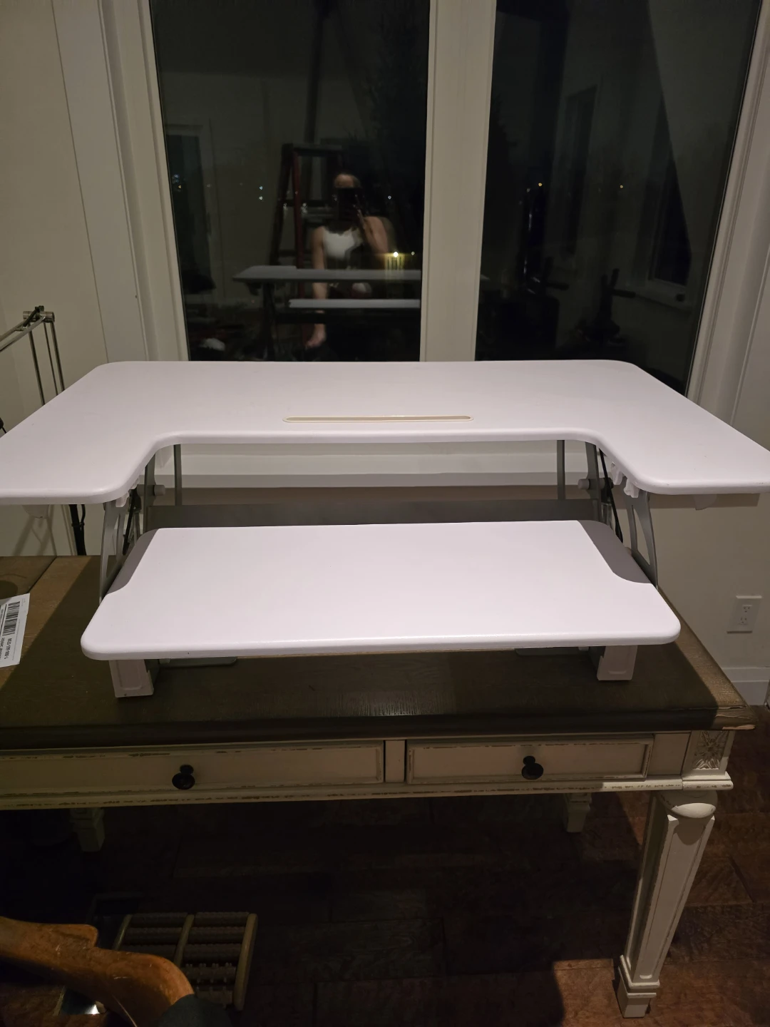VIVO White Standing Desk Converter - photo 2
