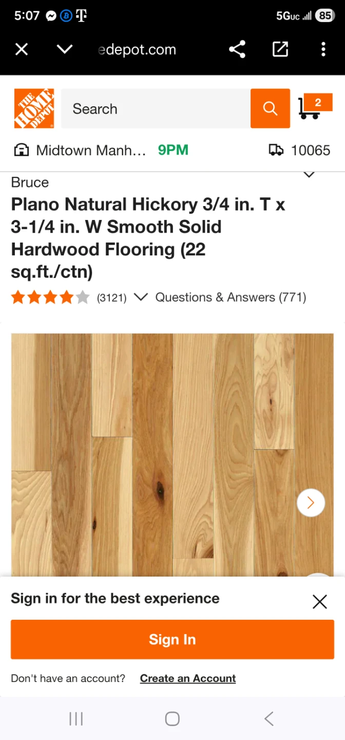 Bruce wood Flooring