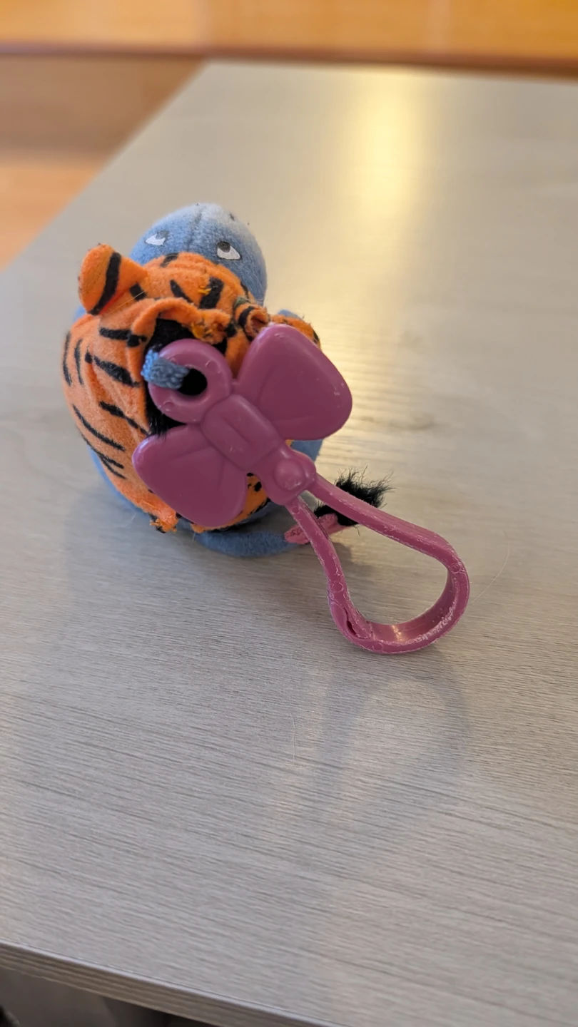 Eeyore Plush Keychain - photo 2