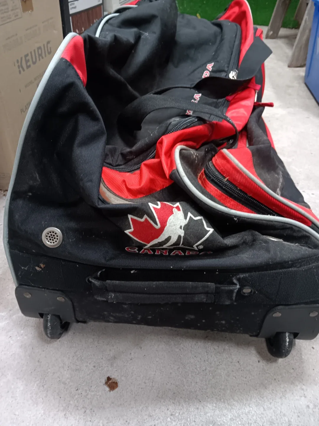 Team Canada Hockey Roller Bag #cleanout image indicator(2)