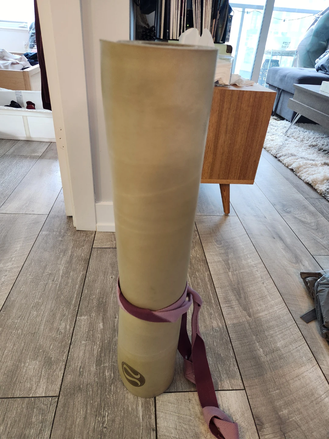 Lululemon The Mat 5mm Rubber Yoga Mat with Carrying Strap