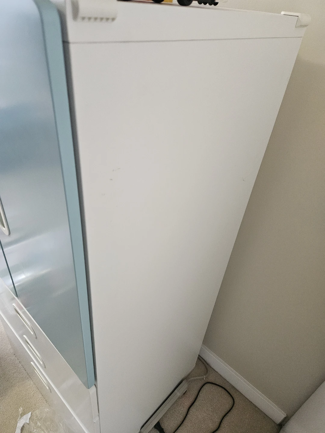 IKEA Kids' Wardrobe with Drawers - Light Blue & White - photo 3